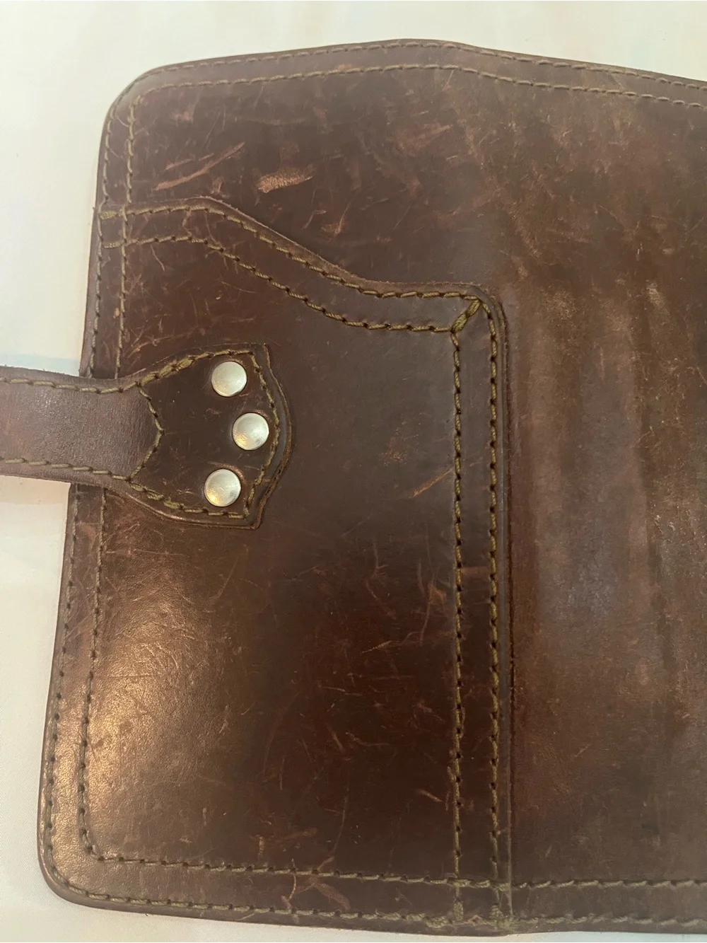 Saddleback Leather Big Wallet in Chestnut